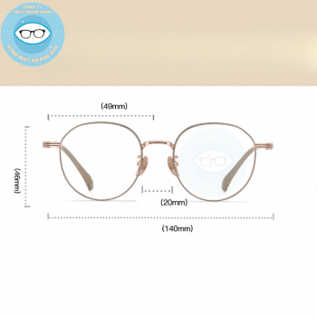 Gọng kim loại mã 8028